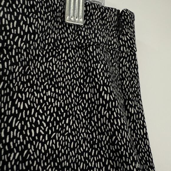 Talbots Chatham Ankle Pants size 12p Slim fit Side zip Black Patterned 24" Insea - Picture 4 of 10